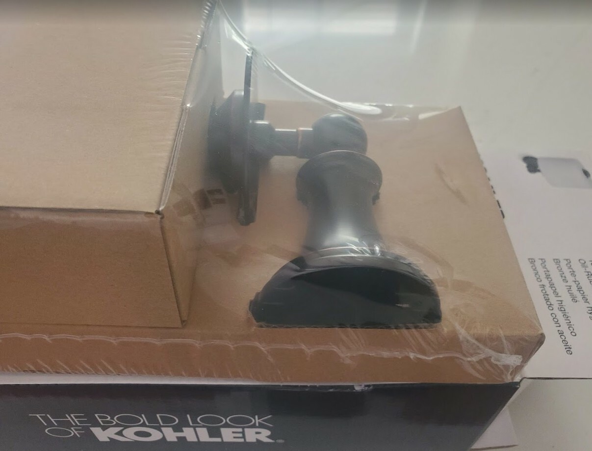 BRAND NEW KOHLER Toilet Paper/Tissue Holder - Oil-Rubbed Bronze