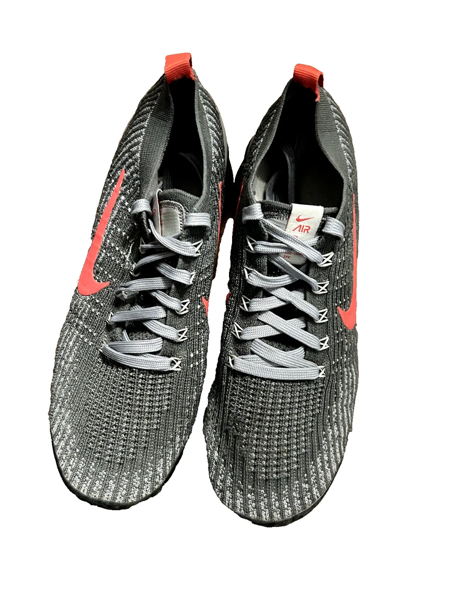 Nike Air VaporMax 2023 Flyknit Dark Grey Gym Red for Sale  display picture 1