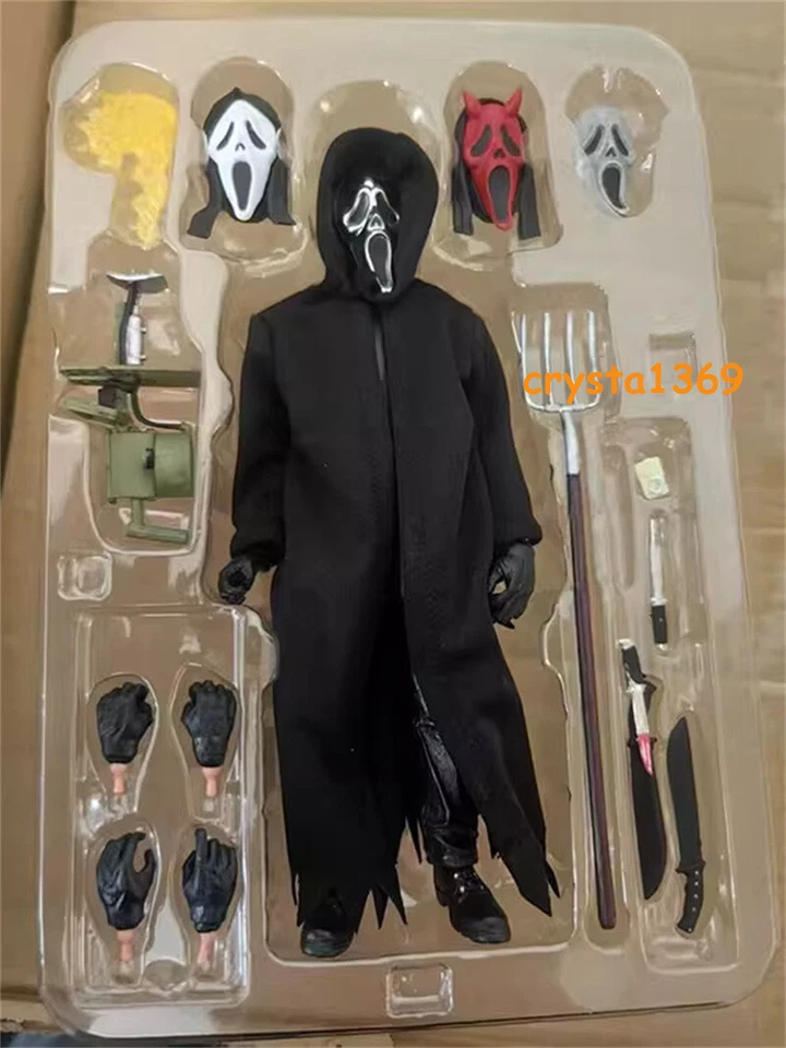 ЗАПАС! Экшн-фигурка NECA Ghostface Ultimate 7 дюймов коллекция фильмов Scream подарок - Изображение 2 из 4