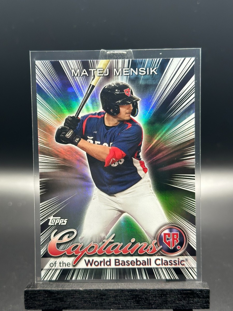 2023 Topps World Baseball Classic CC-7 Matej Mensik Czech Republic