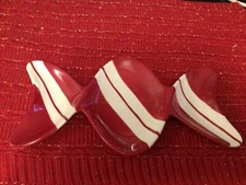 SONOMA LIFESTYLE PEPPERMINT LANE 13-1/2" TIDBIT DISH