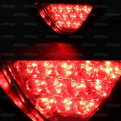 F1 Style Red Lens Red 12 LED Third 3rd Brake Light Stop Lamp Universal - Picture 4 of 4