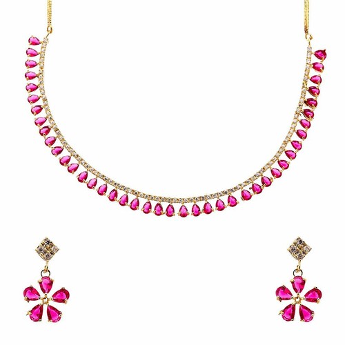 American Diamond Necklace Set 