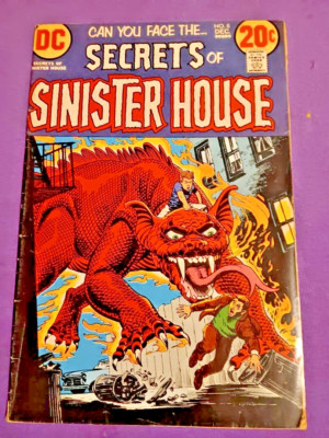 SECRETS of SINISTER HOUSE #8  1972