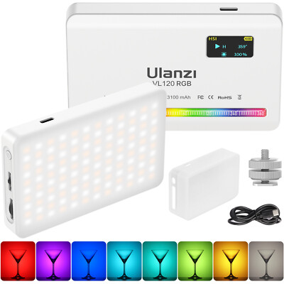 Ulanzi VL120 RGB Video Light Mini Portable Photography Fill Light