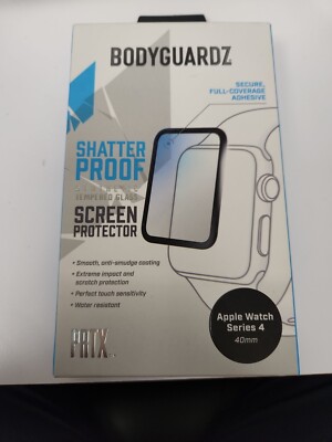 BodyGuardz Shatter Proof PRTX Tempered Glass for Apple Watch