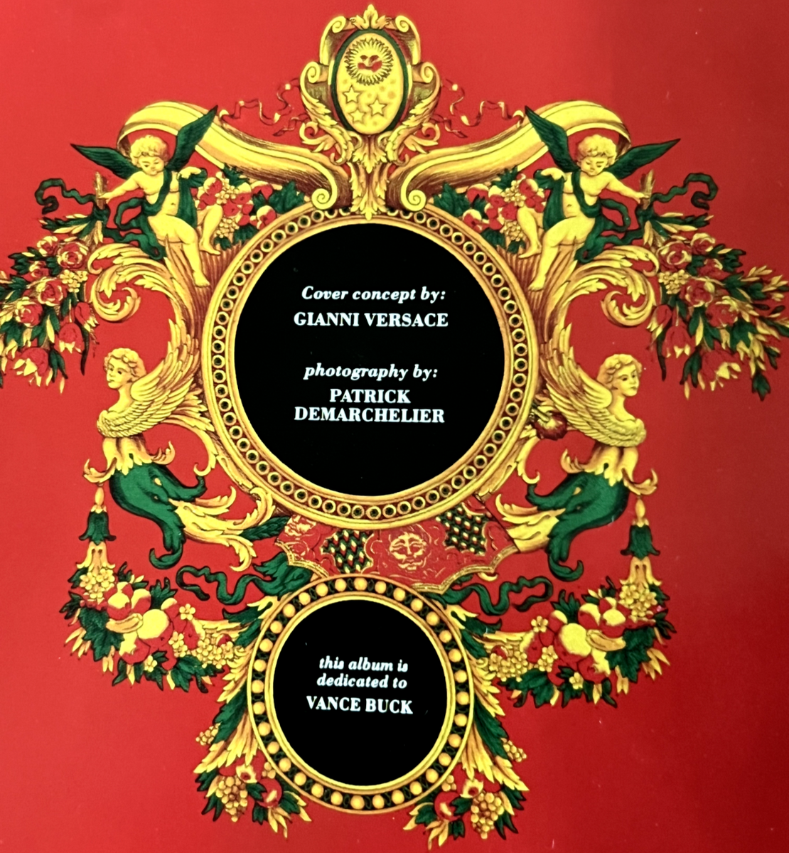 The One by Elton John (CD) artwork by Gianni Versace - VERSACE CD