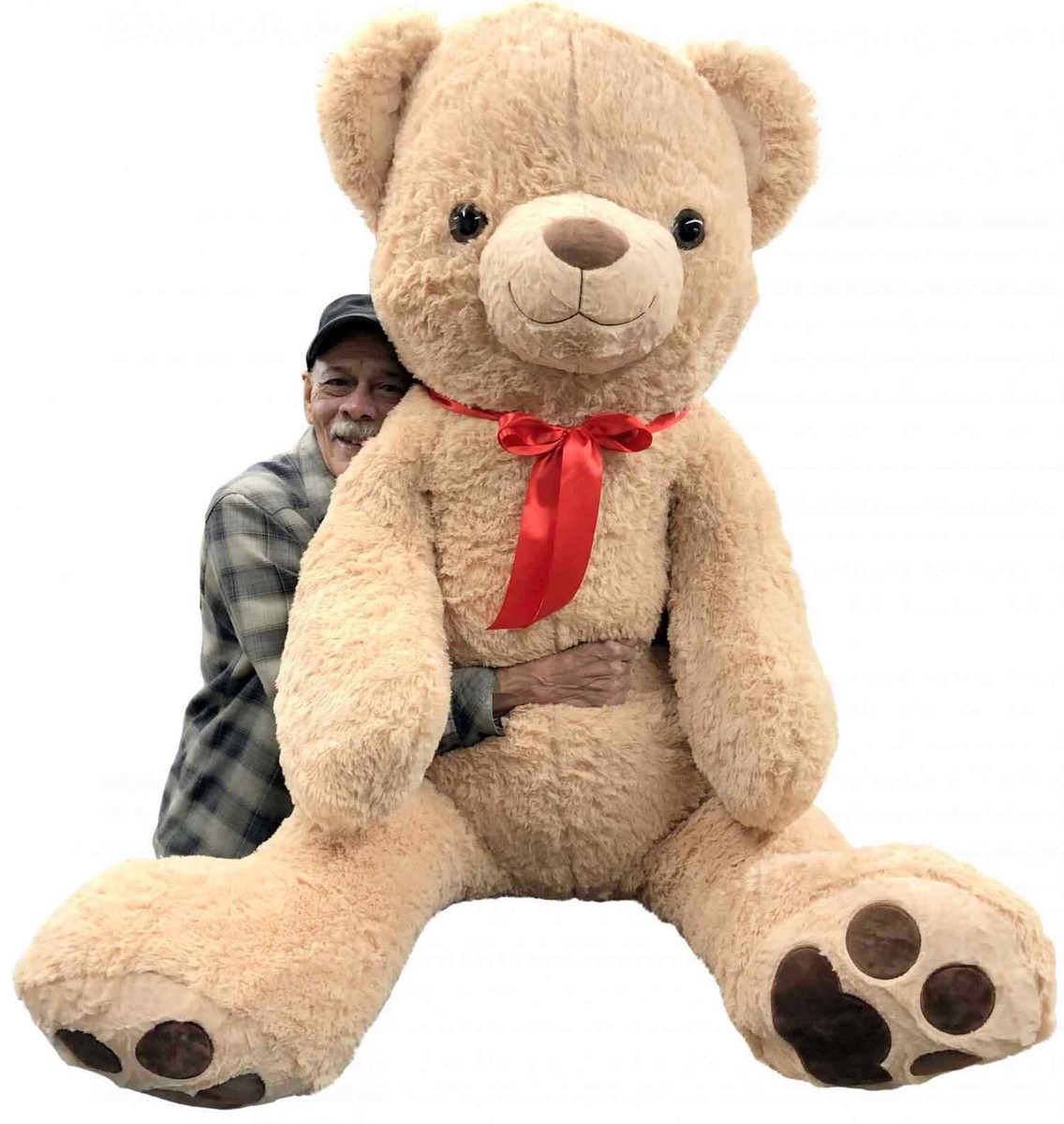 Giant Teddy Bear 6ft Huge Stuffed Animal Soft New Big Plush Weighs