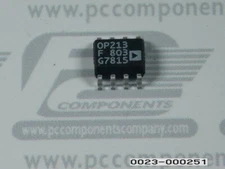 10-PCS IC OP213FS IC OPERATIONAL AMPLIFIER (OPAMP) GP 3.4MHZ RRO 8SOIC ADI 213
