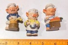 Used Unbranded Ceramic Refrigerator Magnet Set, 3 Culinary-minded Pigs — photo 3