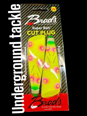 BRAD'S 2-Pack Super Bait CUT PLUG UV *ROCKY ROAD” *RARE* | eBay