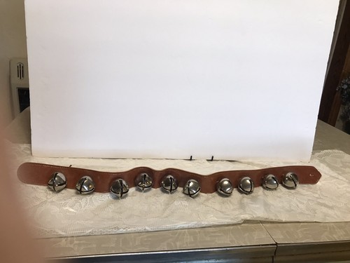 Harness Bells On Leather Strap