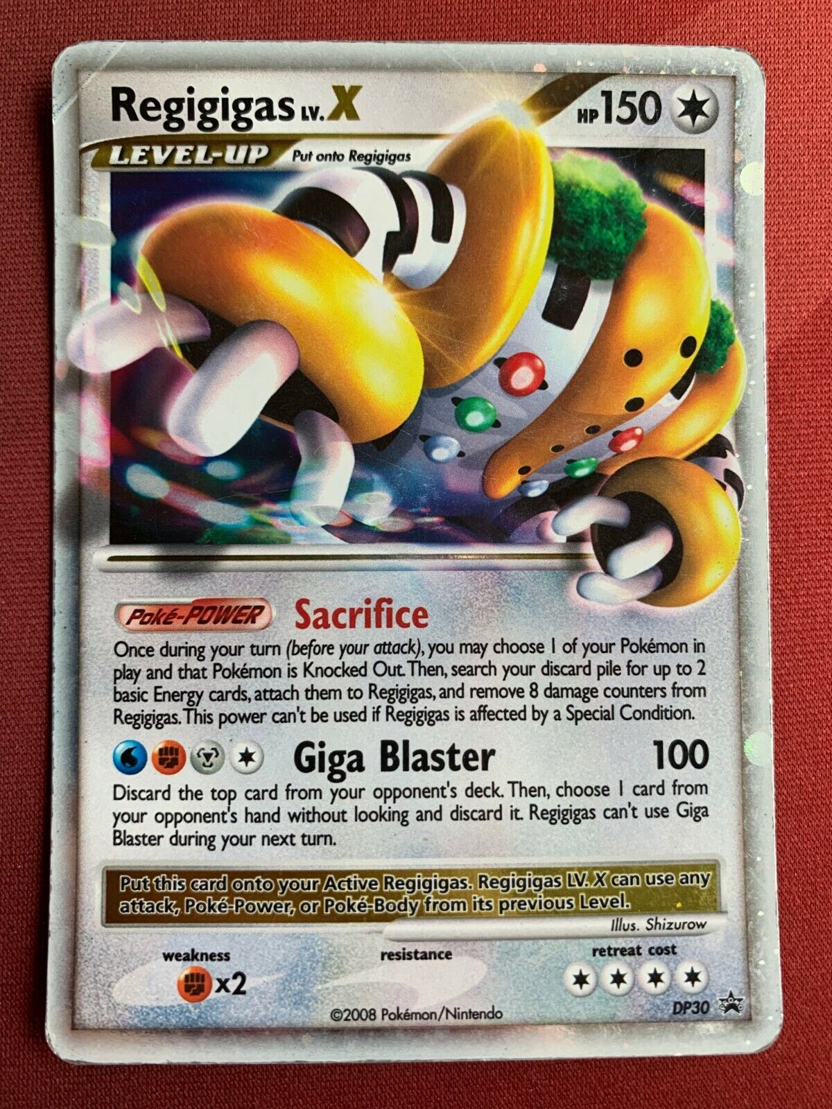 Mavin  Regigigas Lv. X DP30 Holo Promo Pokemon Card