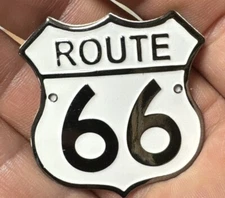 Historic Route 66  Hiking Staff Stick Medallion NEW