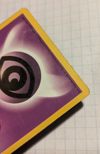 Pokemon Shadowless 1st Edition Psychic Energy MP 101/102 Base Set WOTC 1999 - Picture 7 of 10