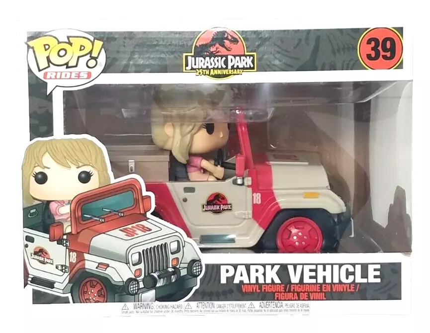Jurassic park hotsell funko pop jeep