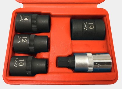 CTA Tools 2752 5 Pc. 5-Point Socket Set