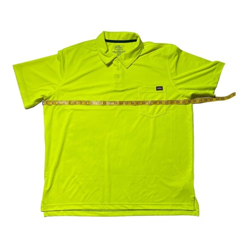Genuine Dickies Performance Polo Shirt 2XL Mens Workwear Construction Casual Wor - Picture 7 of 12