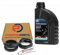 Gabelsimmerringe Staubdichtungen & SilkoleneöL FüR Suzuki RF600 R 1993-1996