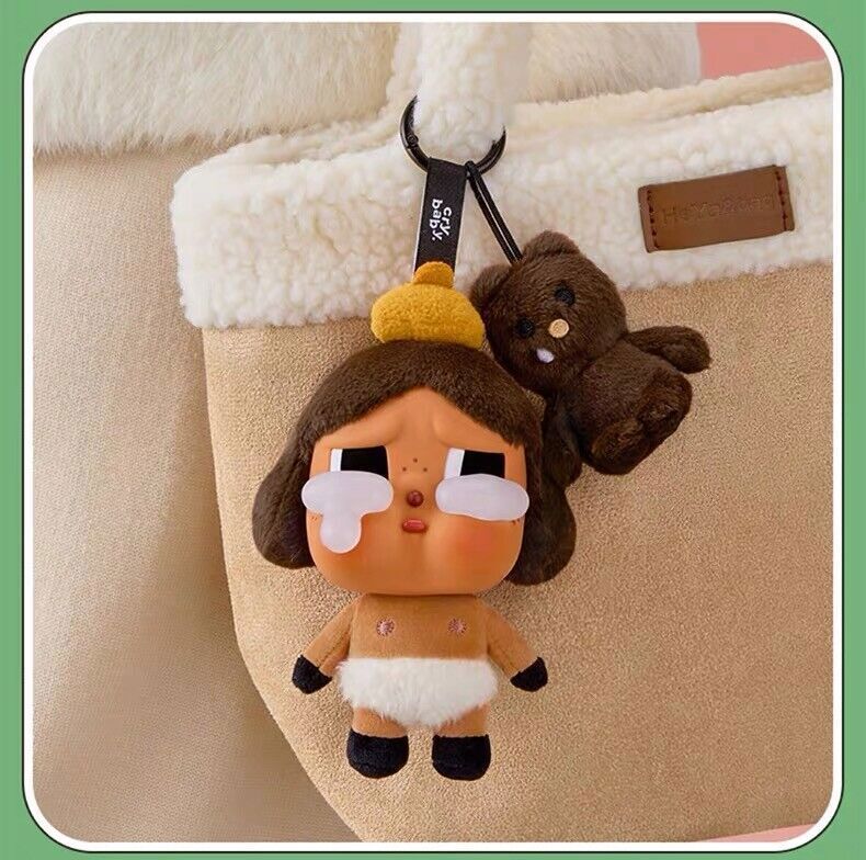2点セットCRYBABY/Crying Again ぬいぐるみ Crybaby Crying Again Vinyl Plush Pendant - 眼泪工厂搪胶毛绒