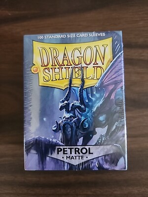 Petrol Matte - Dragon Shields 100CT Standard Size Deck Protector 