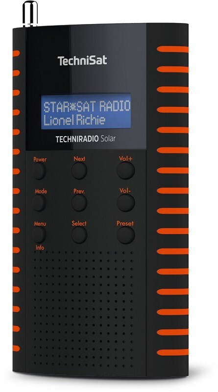 Thumbnail - Technisat Techniradio Solar Radio Schwarz/orange