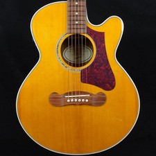 Guitarra Eléctrica Acústica Epiphone J-200EC Estudio Salón De Colección Natural