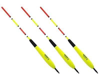 Slider Waggler 3er Posenset Balsaholzposen Laufposen Schwimmer EMMO