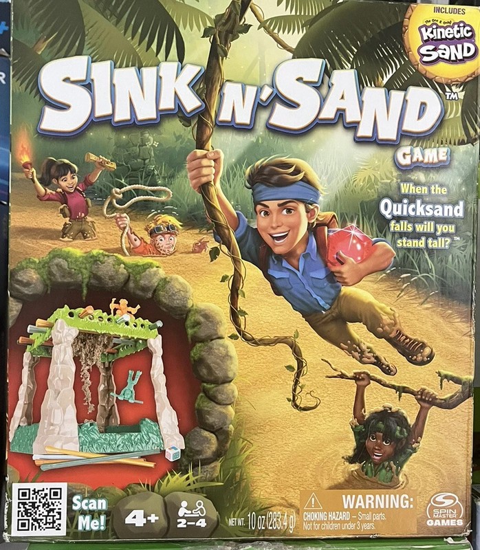 Sink N' Sand Game with Kinetic Sand for kids or adults. Brand New in Box