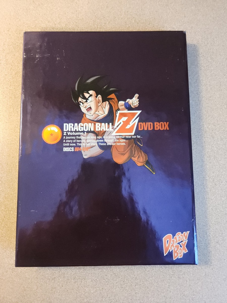 DRAGON BALL Z DVD-BOX DRAGON BOX Z編VOL.1 DragonBall Z: Dragon Box, Vol. 1 (DVD, 2009, 6-Disc Set