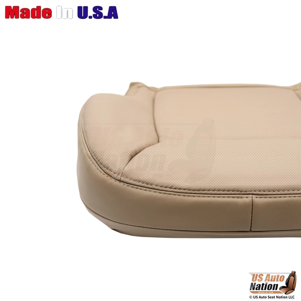 Para Mercedes-Benz S 2002-2006 cuero sintético perfecto Fundas de asiento delanteras inferiores Java Foto 4 de 4