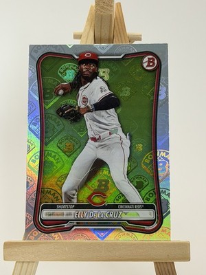 2026 Bowman Elly De La Cruz Bowman Logo Pattern Foil SSP!!