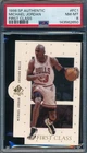MICHAEL JORDAN 1998-99 UPPER DECK SP AUTHENTIC FIRST CLASS PSA 8 CARD #FC1!