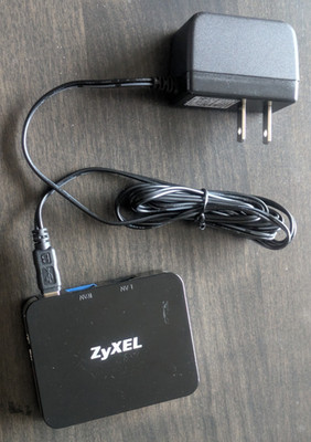 ZyXEL MWR102 3-in-1 Wireless N Pocket Travel Router /Access Point /Client Bridge