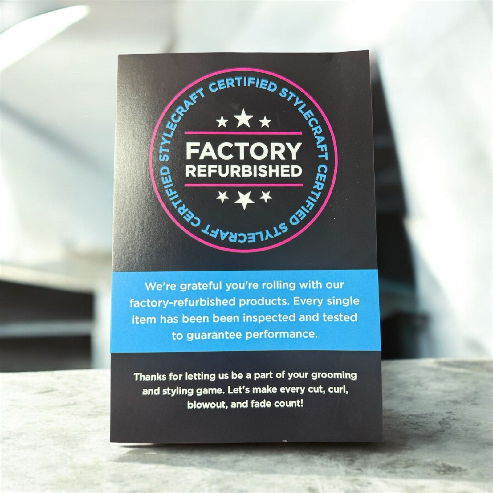 StyleCraft Super Set Rebel Clipper & Flex Trimmer with Travel Case -OPEN BOX