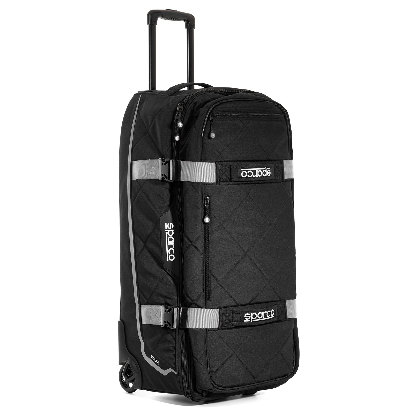Sparco Tour Kit Bag – Black and Silver
