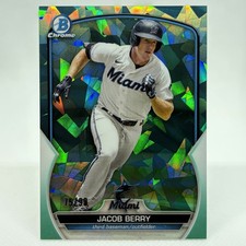 2023 Bowman Chrome Sapphire Edition #BCP-243 Jacob Berry Prospects Aqua #/99