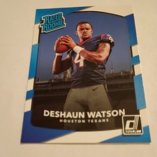2017 Panini Donruss - Rated Rookie Deshaun Watson #345 (RC)