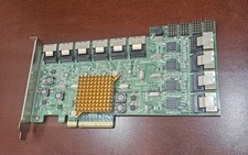 Highpoint Rocket 750 PCIe card - 40x drive controller 12Gbs SAS / 6Gbs SATA Good