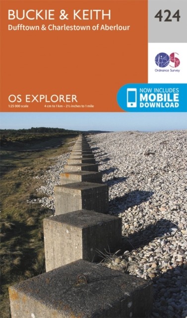 Buckie and Keith by Ordnance Survey (Sheet map, folded)
