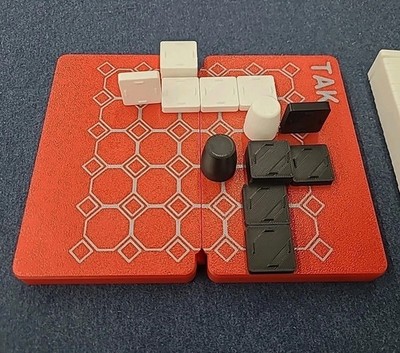 TAK Board Game 6x6 5x5 hybrid board - Classic strategy game - Any color!