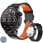 Smartwatche dla mężczyzn, tracker fitness 1,46 cala (wykonuj połączenia / tekst), GPS i offline