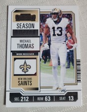 2023 Panini Contenders Michael Thomas #74 Game Ticket-Bronze New Orleans Saints