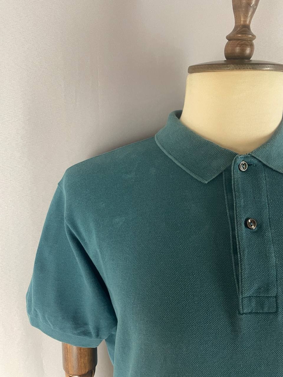 Lacoste Mens Golf Polo Shirt Size XL Green Cotton Short Sleeve Classic-Fit thumbnail 4