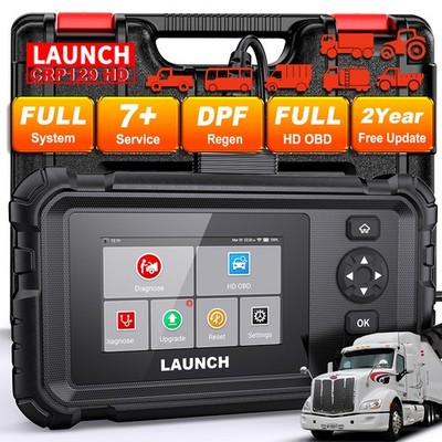 LAUNCH CRP129HD Diesel Heavy Duty Truck Scanner Diagnostic Tool DPF Oil Reset