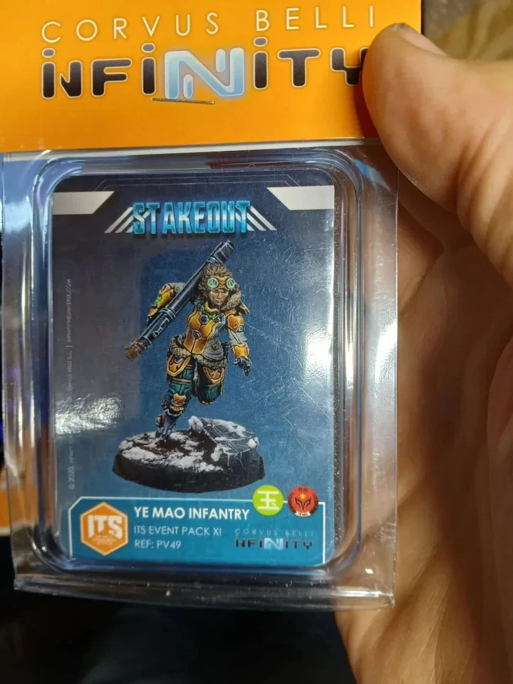 Infinity Yu Jing Ye Mao Infantry ITS Stakeout Novo Na Caixa - Imagem 2 de 2