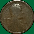 1914-D Lincoln Wheat Cent Good G Coin #34571