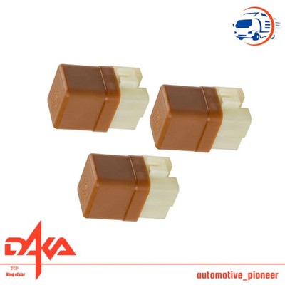 3Pcs 25230-7996A For Nissan Infiniti Fuse Light Models 12V Relay 6-Pins