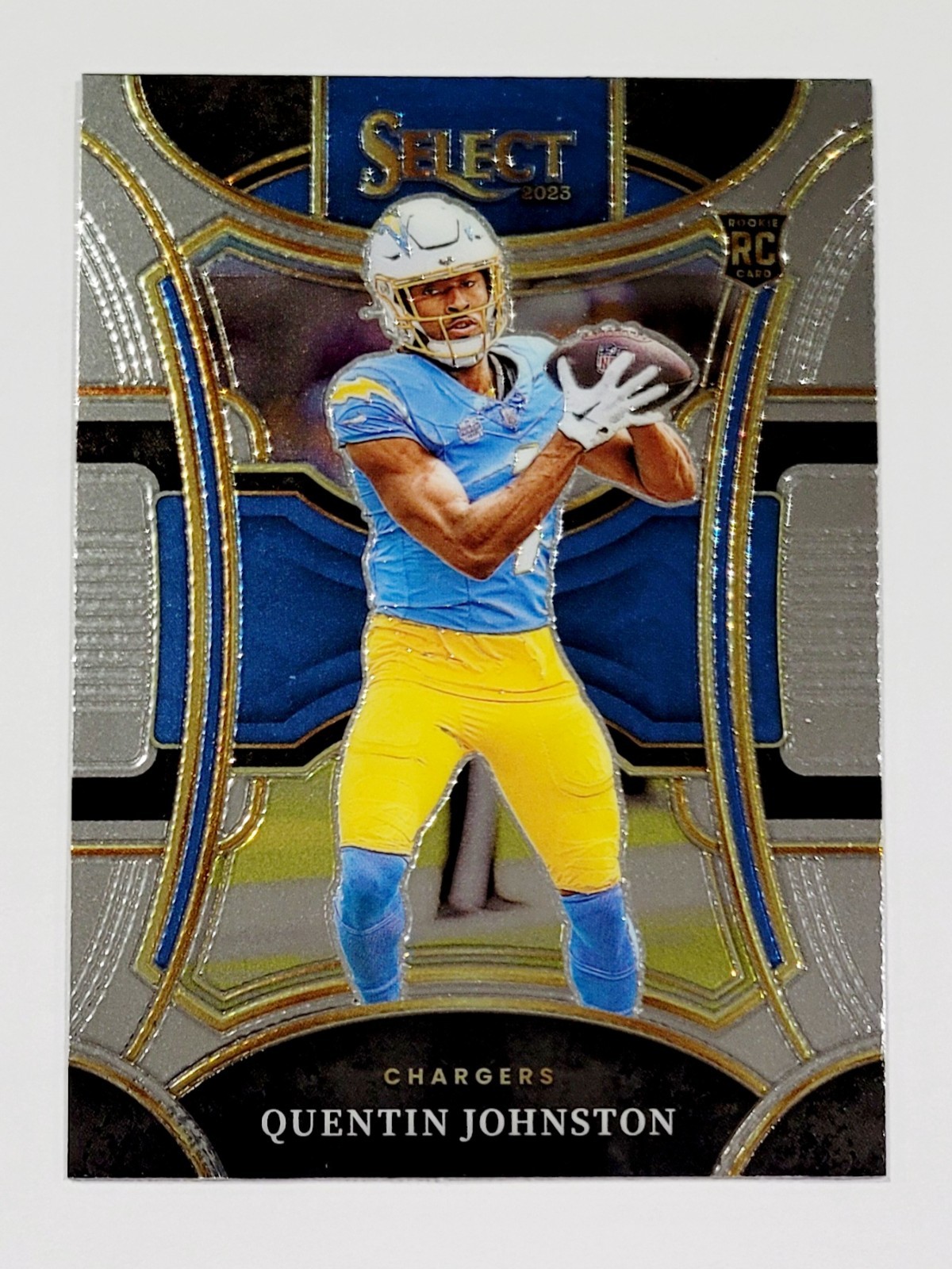 2023 Panini Select Quentin Johnston RC Suite Level Base Rookie #453 Chargers