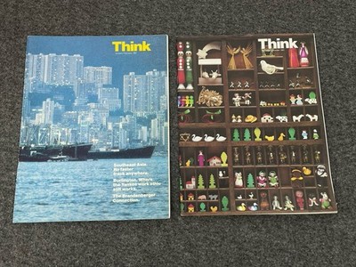 Lot of 2 THINK Magazine IBM Jan / Feb & Nov / Dec 1981
